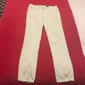AG mint green “the stilt” jeans